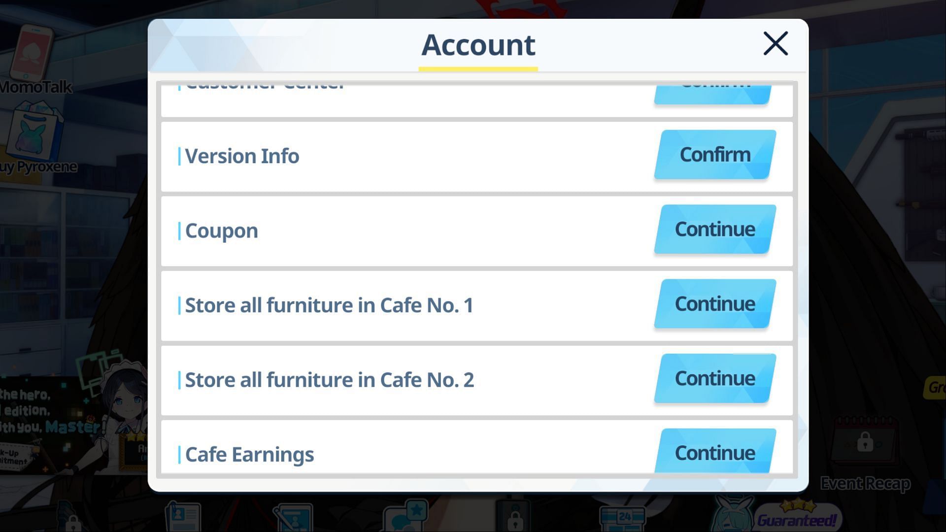 Head to Coupon to redeem active codes (Image via Nexon)